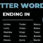 5 Letter Words Ending in 'OO'